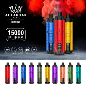 AUPO F18 SALFAKHAR 15000 Puffs Disposable Vape 22ml E-Liquid 600mAh Battery Mesh Coil