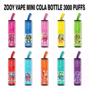 ZOOY Cola 3000 Puffs Disposable Vape Compact Powerful and Flavorful